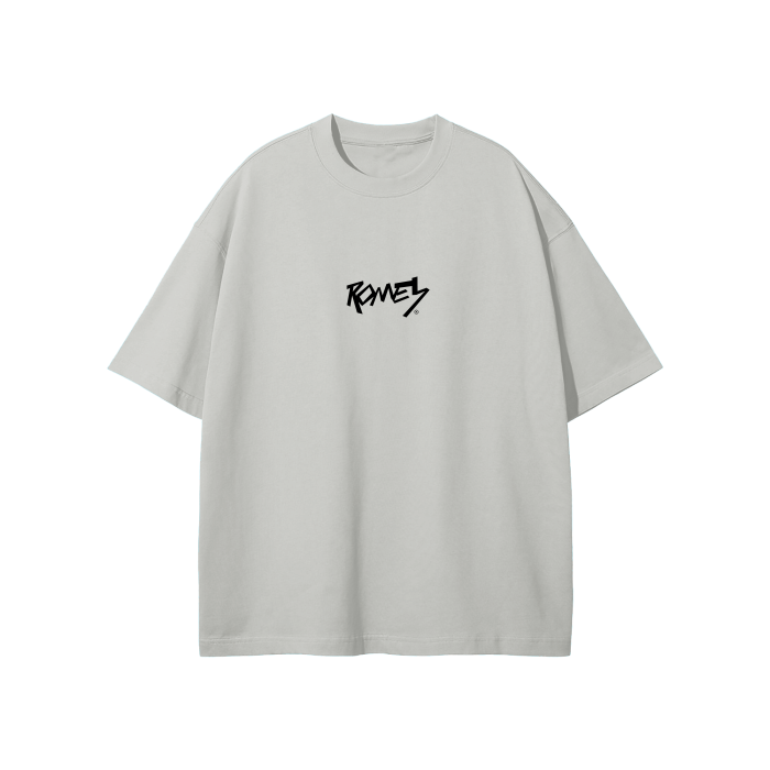 Romey Streetwear Unisex Earth Tone Heavyweight Loose Fit FOG T-Shirt