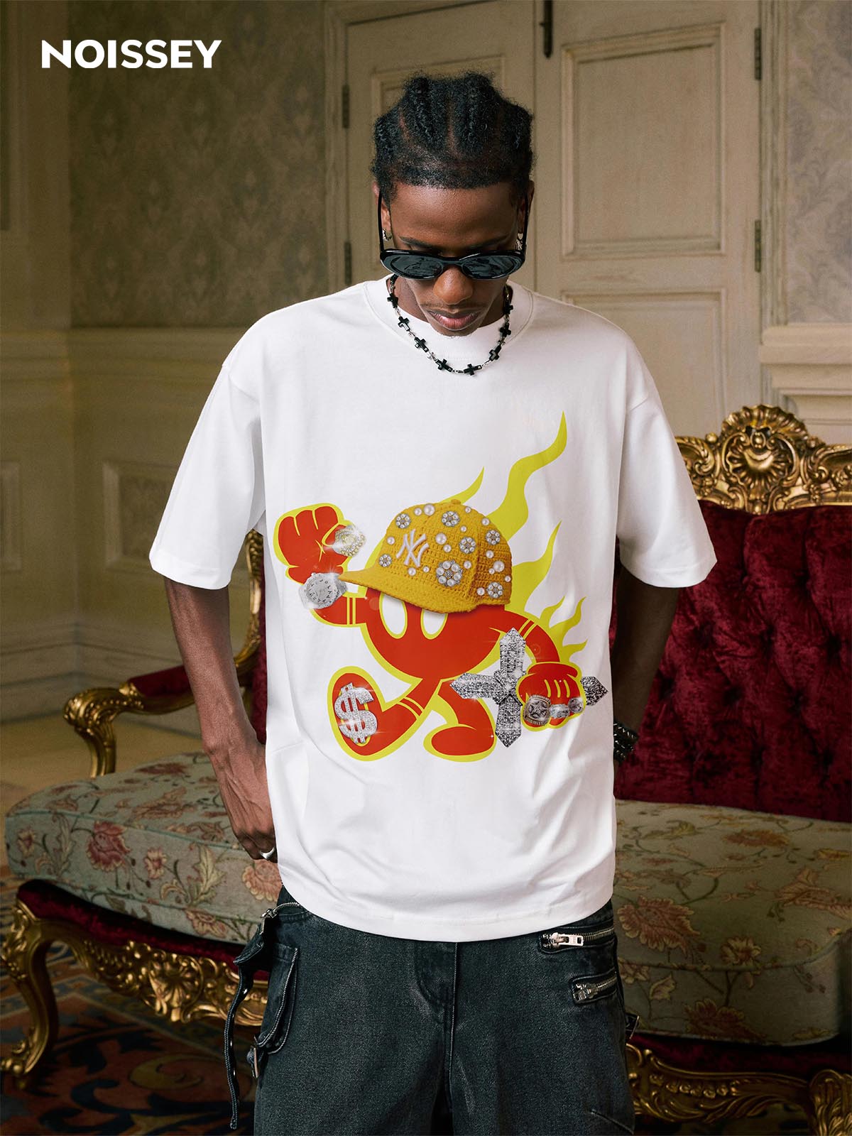 NOISSEY Exclusive IP Little Fireman Print T-shirt first publish