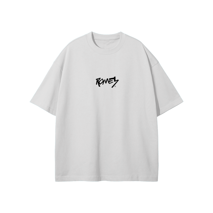 Romey Streetwear Unisex Earth Tone Heavyweight Loose Fit FOG T-Shirt