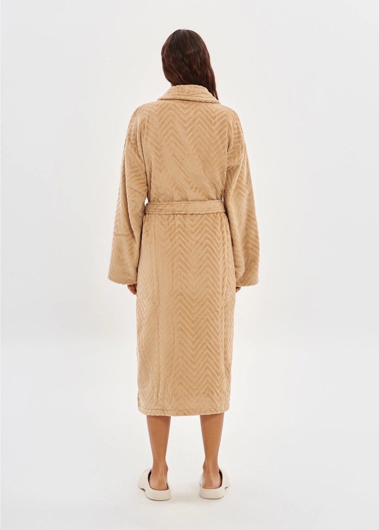 SXIƎ® Velour Taupe His & Hers Bathrobe Pack x House Babylon