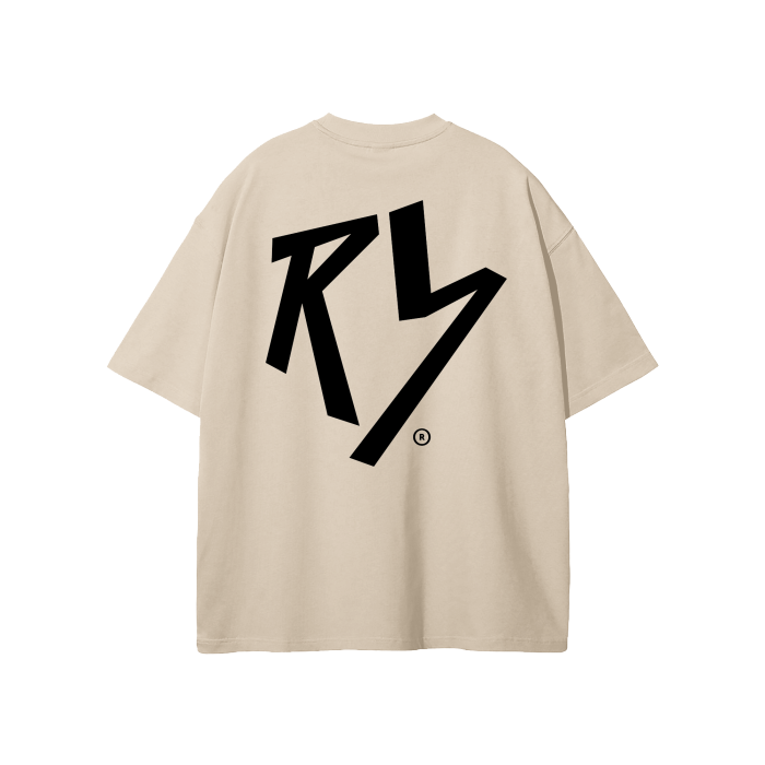 Romey Streetwear Unisex Earth Tone Heavyweight Loose Fit FOG T-Shirt