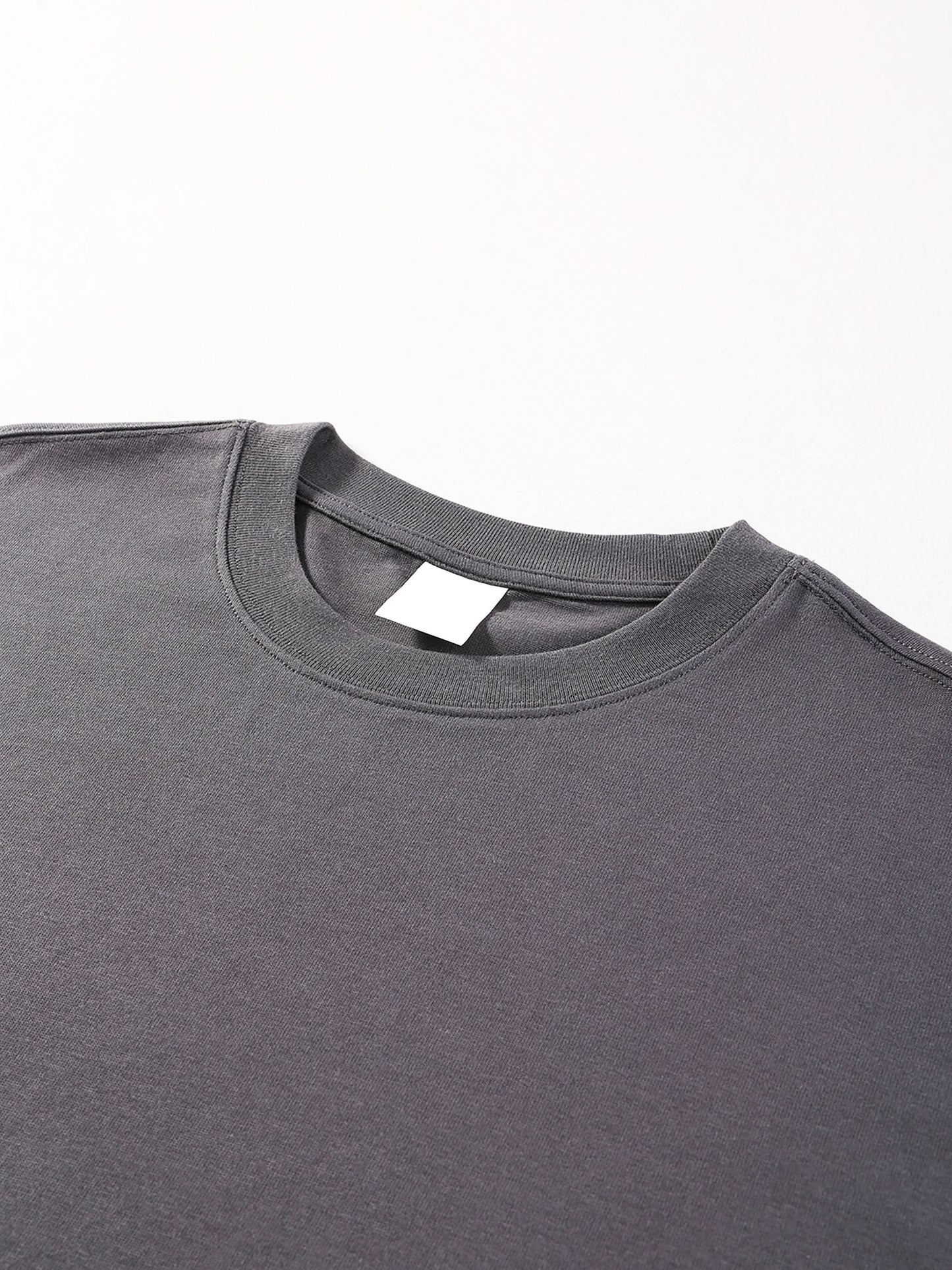 Romey Streetwear Unisex Earth Tone Heavyweight Loose Fit FOG T-Shirt