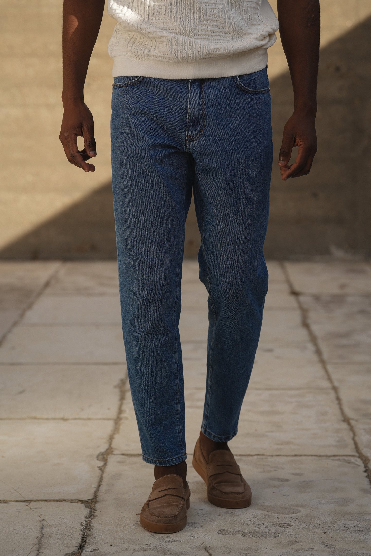 DONATO Mid Blue Jeans