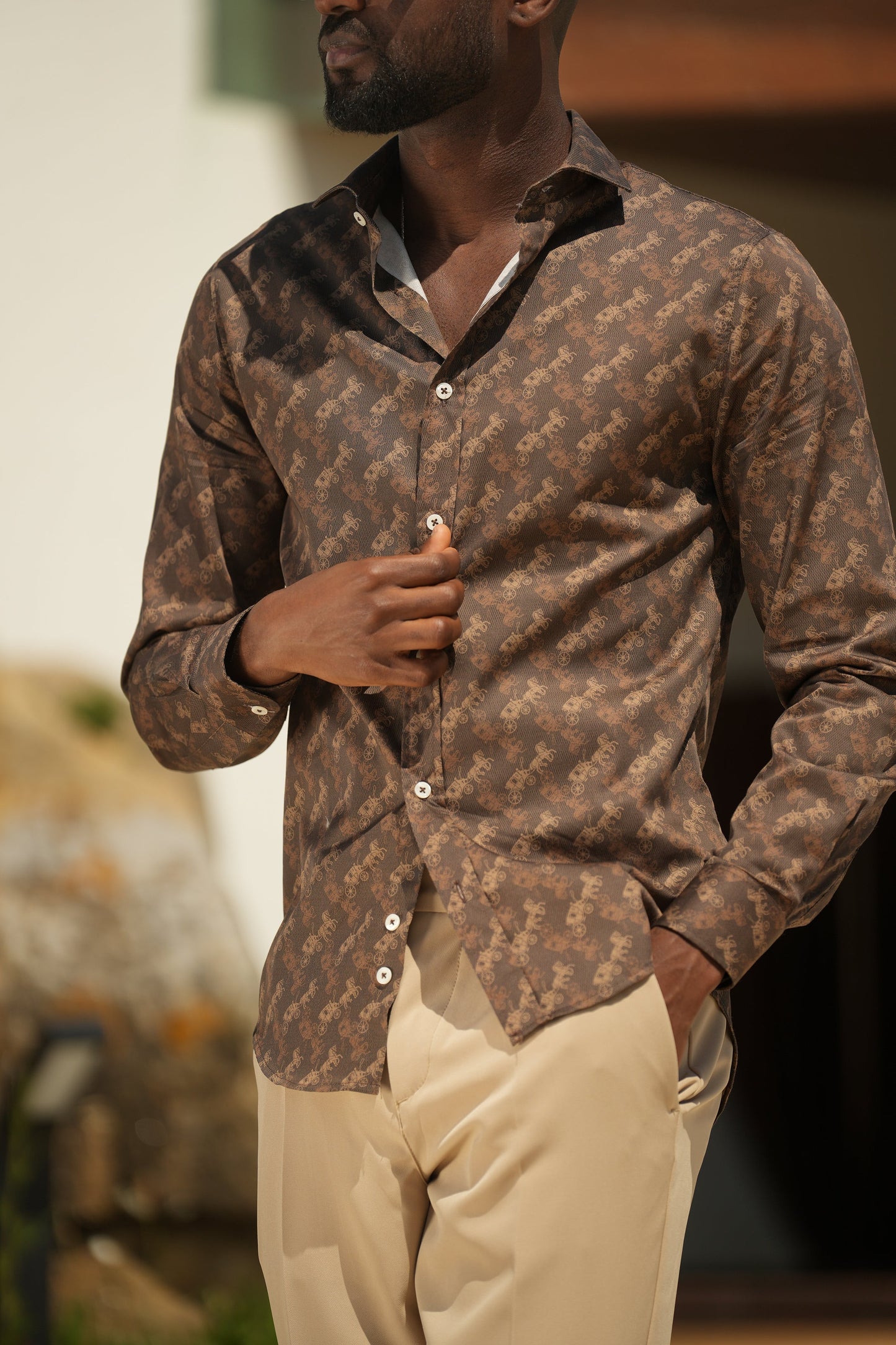 DONATO PAJAMA SHIRT