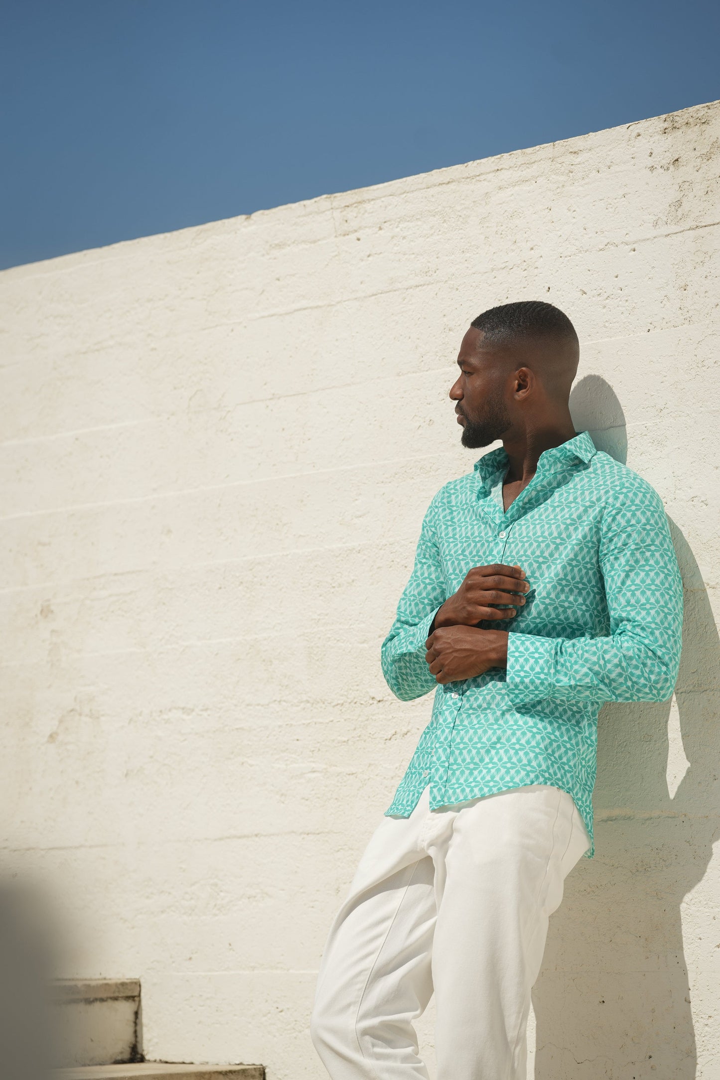 DONATO ABACO LINEN SHIRT