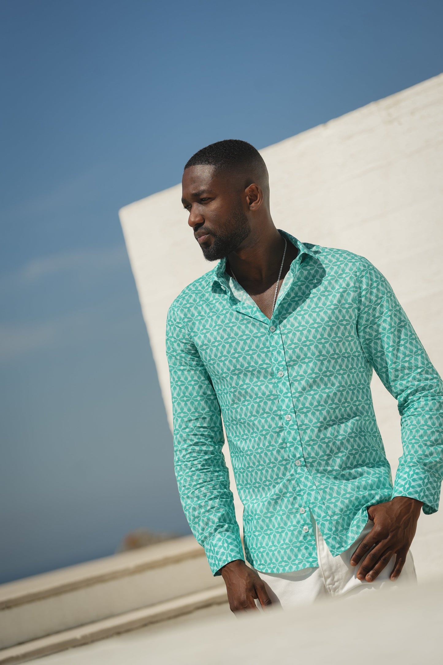 DONATO ABACO LINEN SHIRT