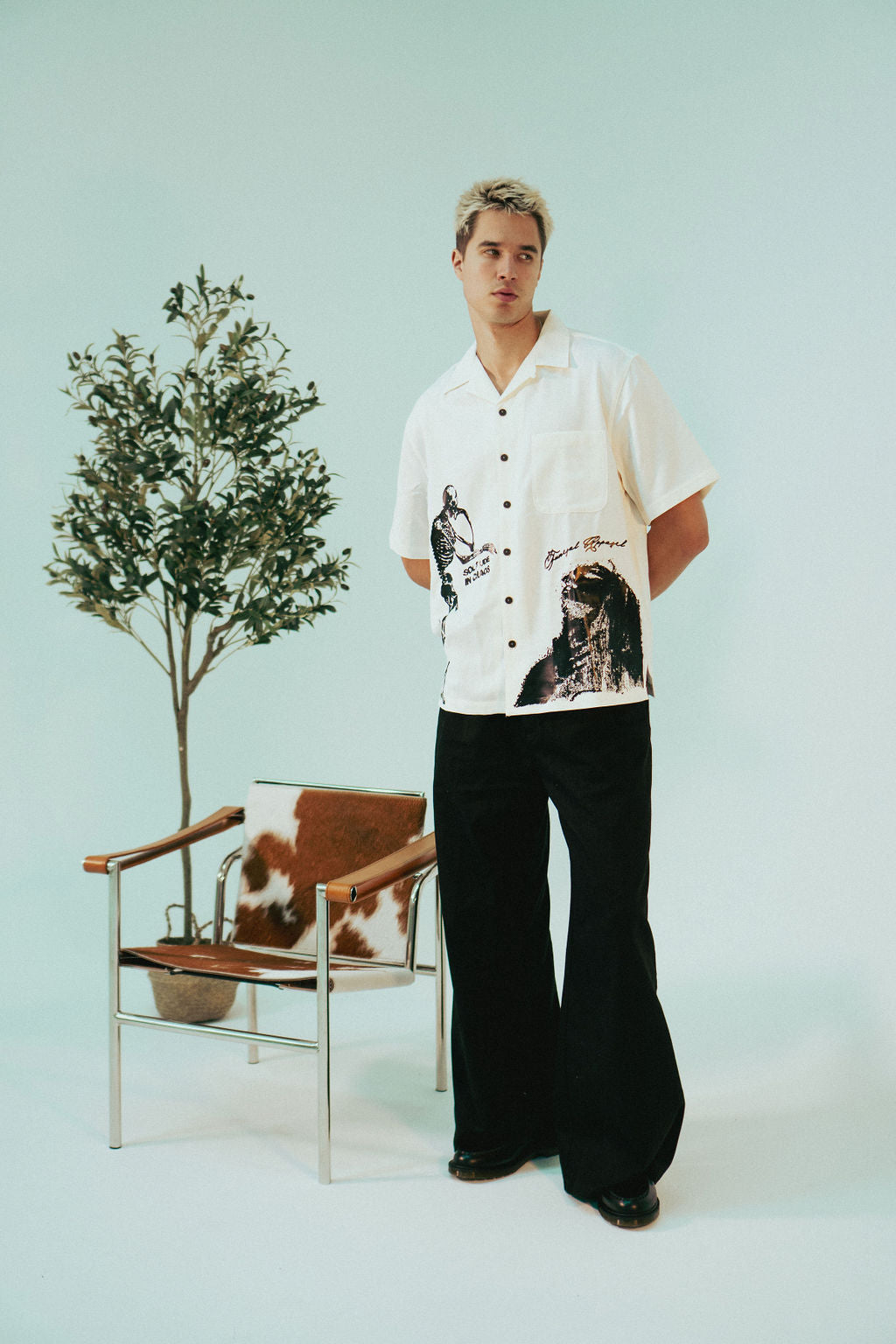 FuneralApparel Solitude Button Up