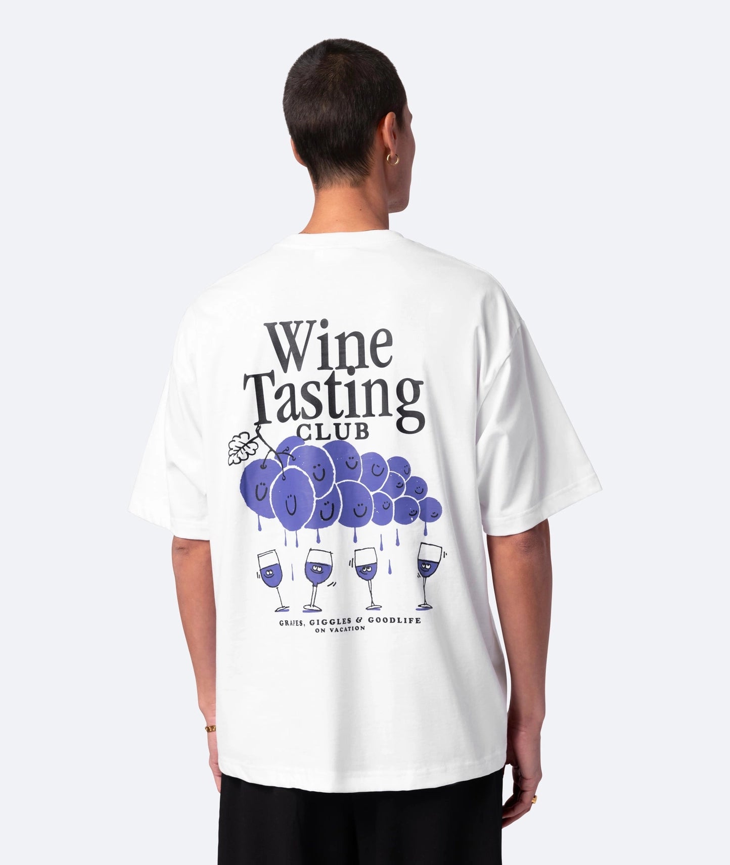 OnVacation® White Wine Tasting T-shirt