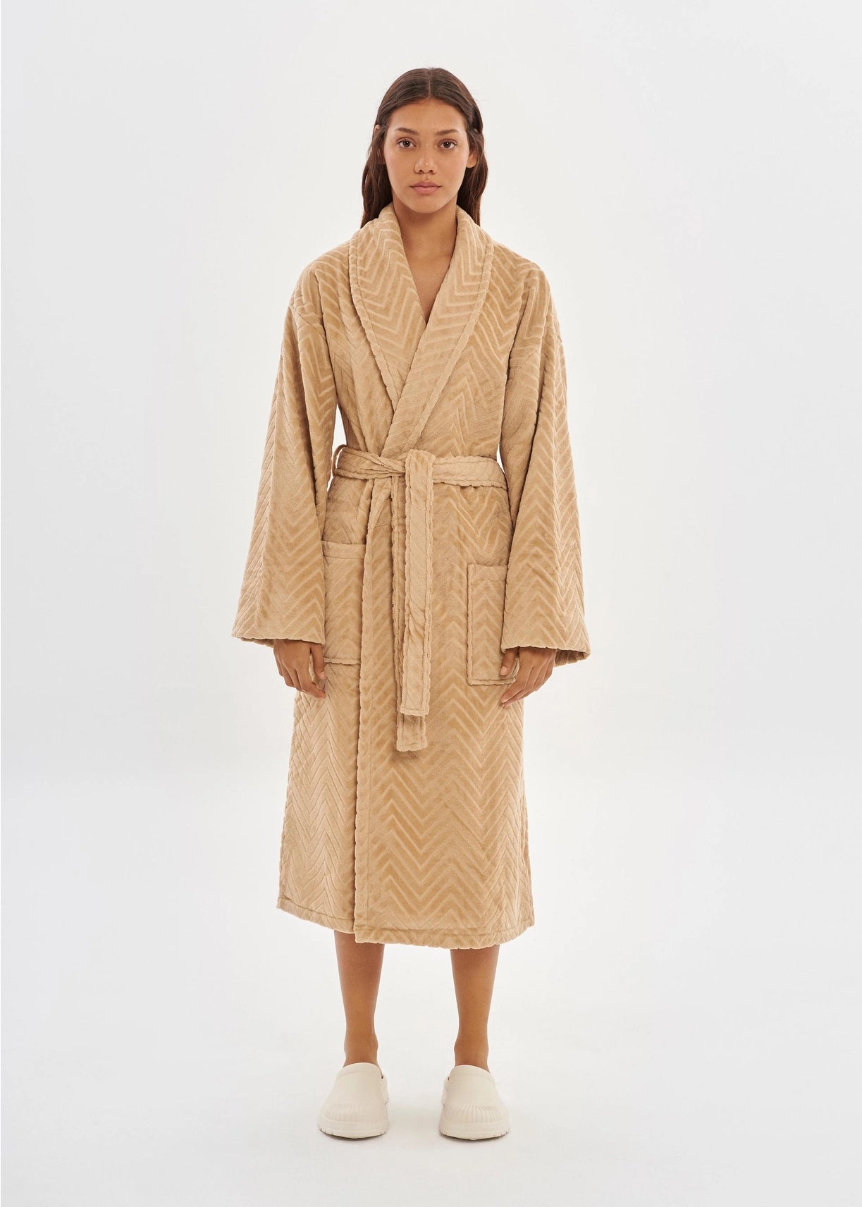 SXIƎ®  Velour Taupe His & Hers Bathrobe Pack x House Babylon